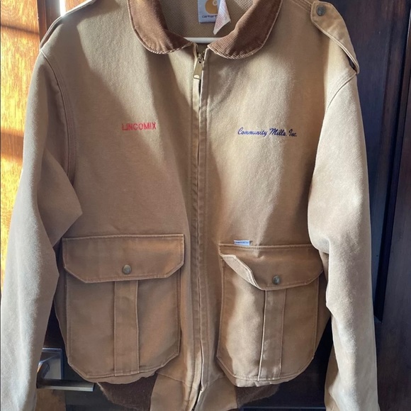 Vintage CARHARTT CHORE MEN'S SZ XL COAT - Picture 2 of 4
